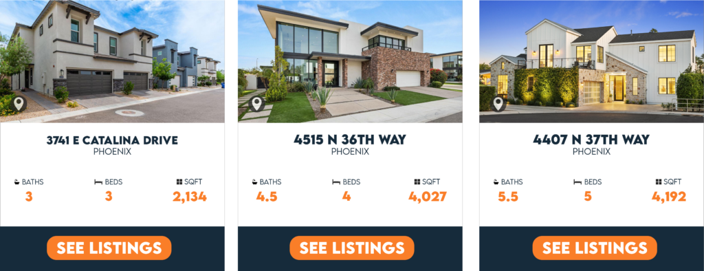 homes for sale arcadia az