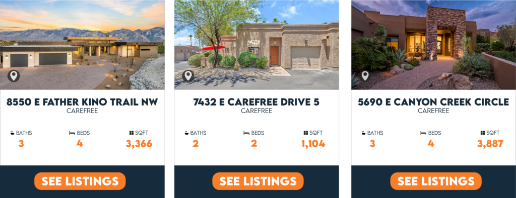 Homes for sale carefree az