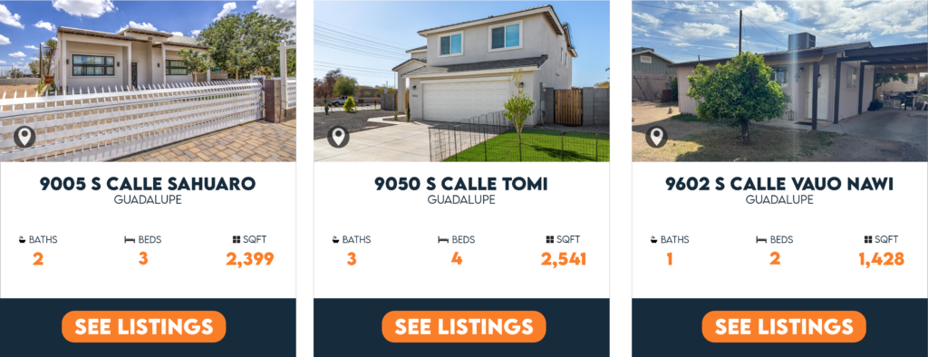 Homes for sale Guadalupe AZ