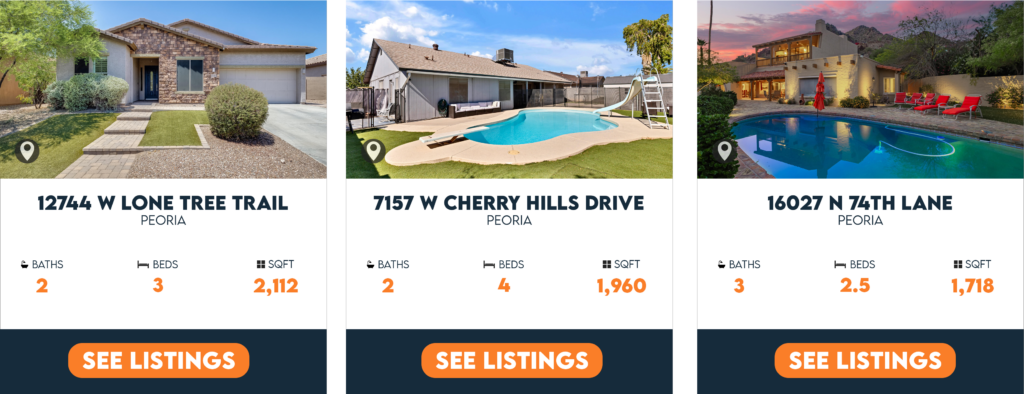 Homes for sale Peoria AZ