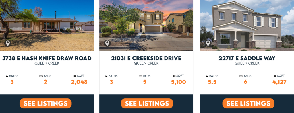 Homes for sale in Queen Creek AZ